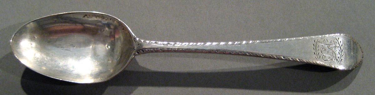 1998.0004.673 Silver Spoon upper surface