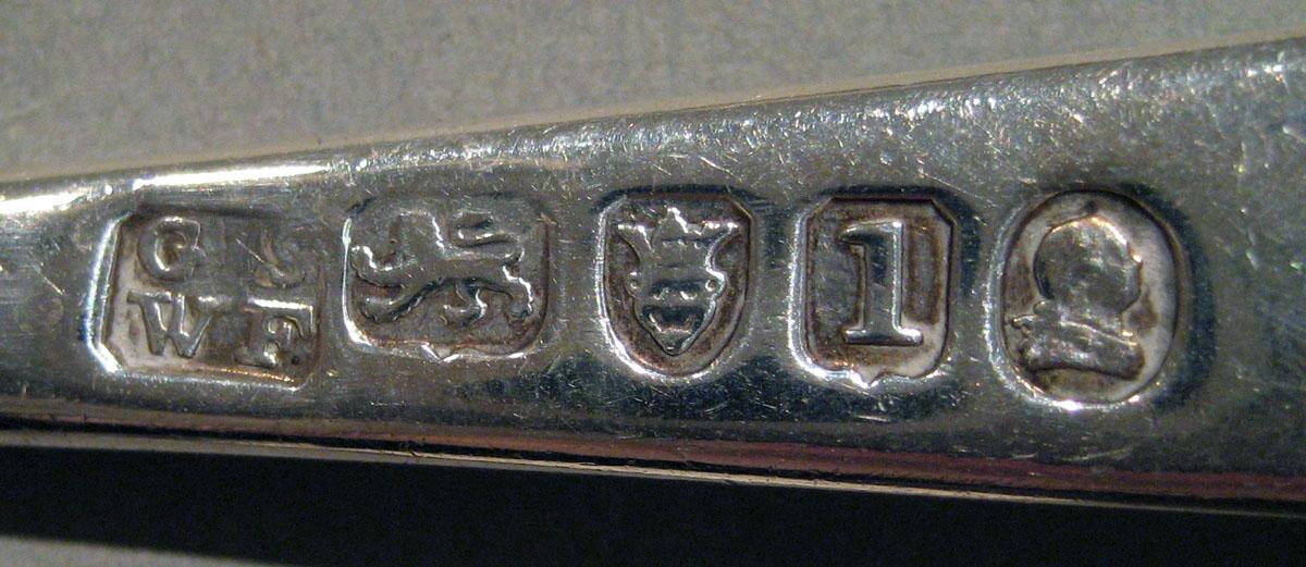 1998.0004.675 Silver Ladle mark
