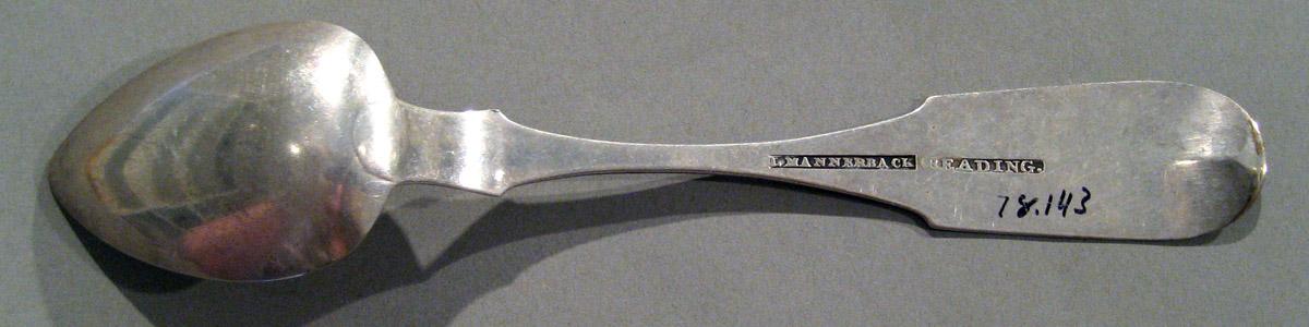 1998.0004.677 Silver Spoon underside