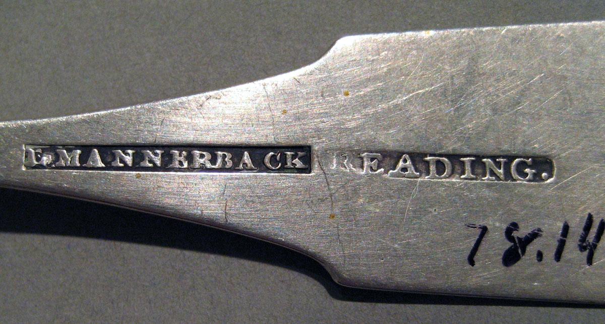 1998.0004.677 Silver Spoon mark