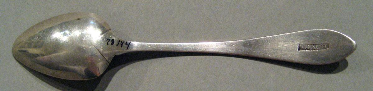 1998.0004.678 Silver Spoon underside