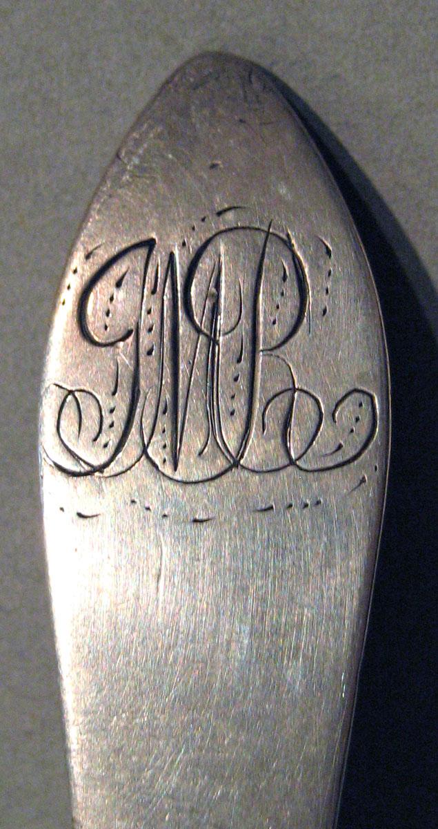 1998.0004.682 Silver Spoon engraving