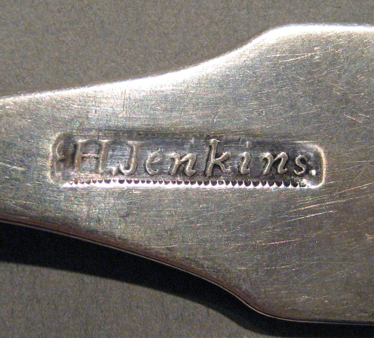 1998.0004.683 Silver Spoon mark underside