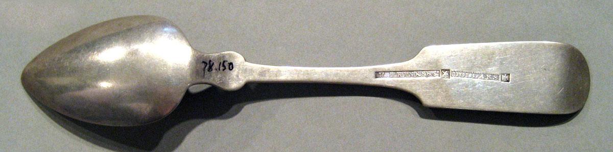 1998.0004.684 Silver Spoon underside