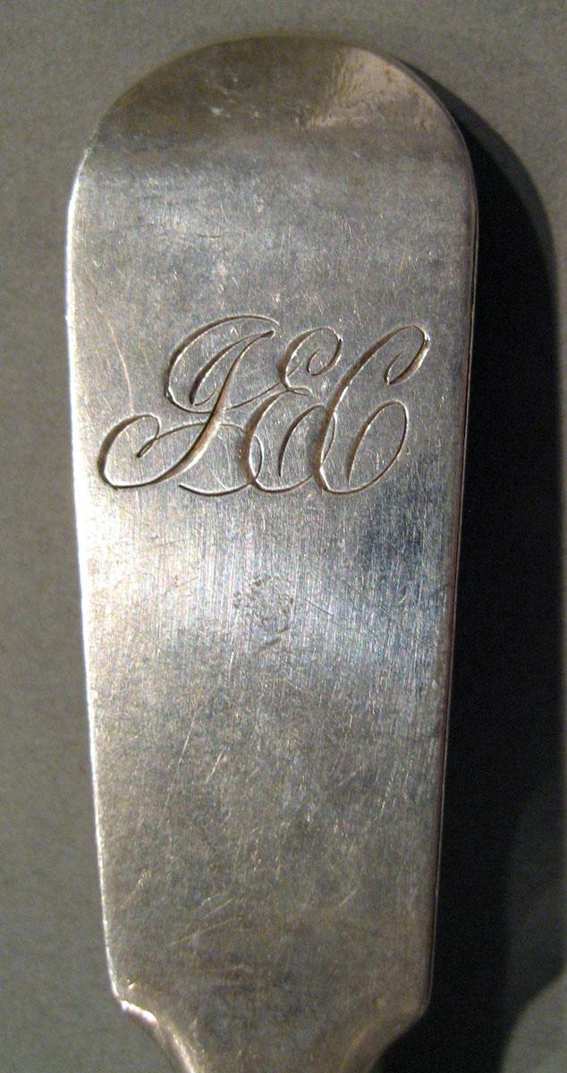 1998.0004.686.001 Silver Spoon engraving