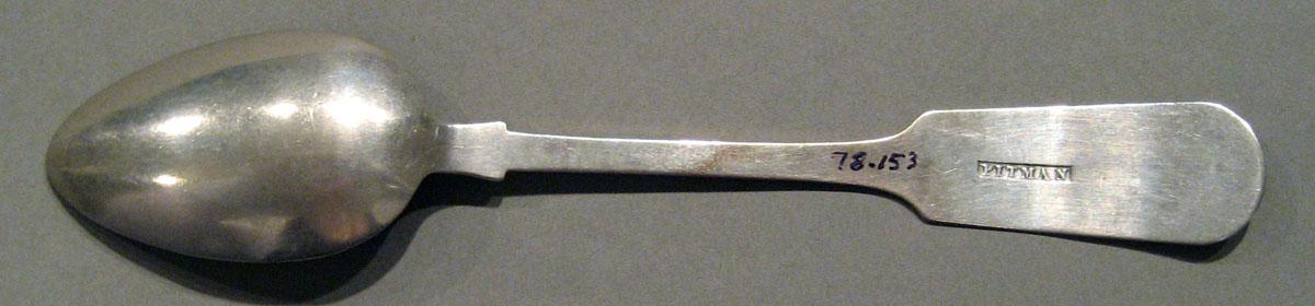 1998.0004.687 Silver Spoon underside