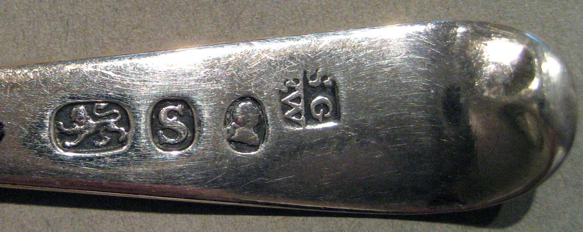 1998.0004.690 Silver Spoon mark