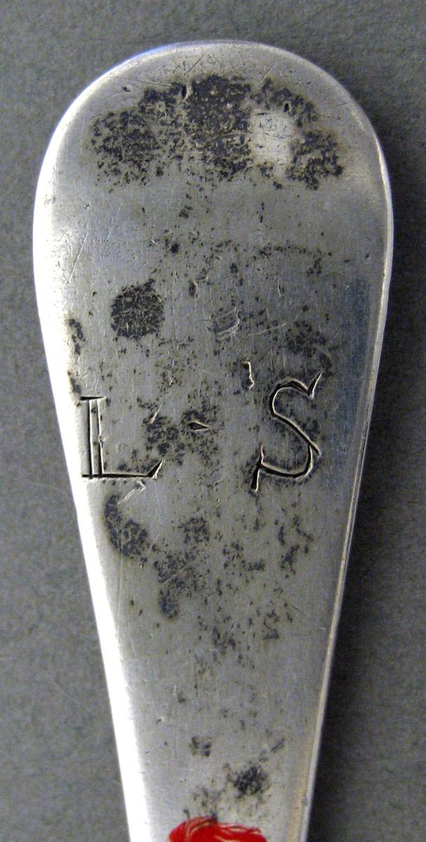 2006.0006.018 Silver Spoon engraving
