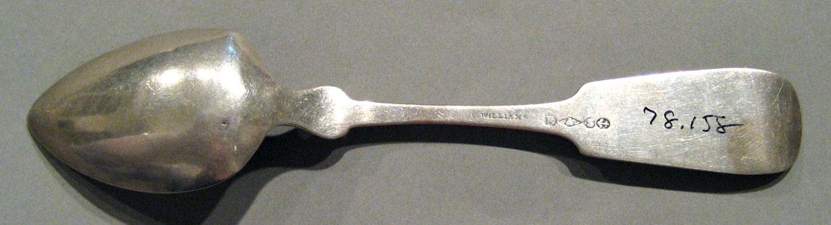 1998.0004.692.001 Silver Spoon underside