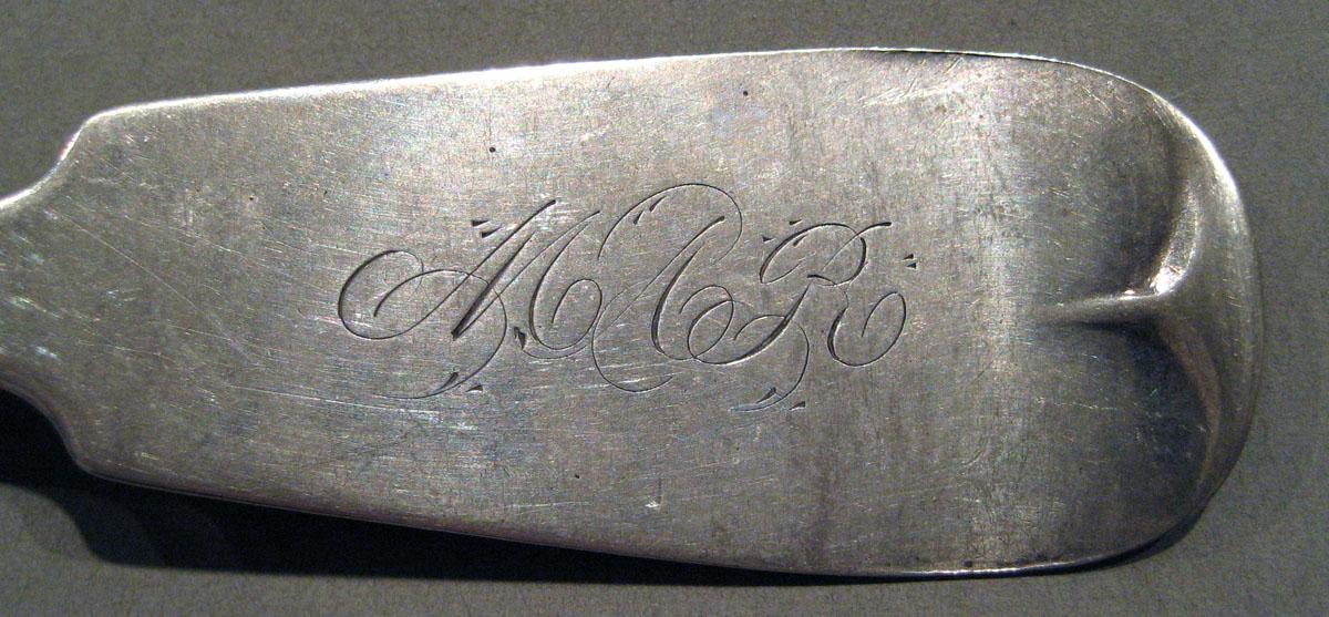 1998.0004.692.002 Silver Spoon engraving