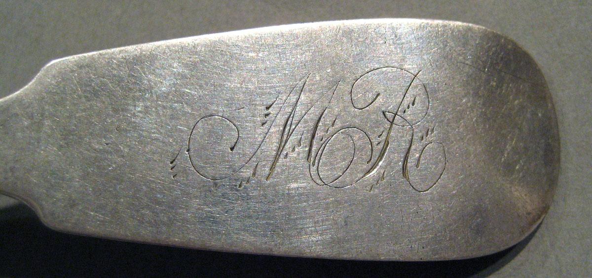 1998.0004.693.002 Silver Spoon engraving