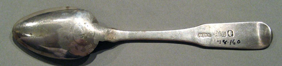 1998.0004.694 Silver Spoon underside