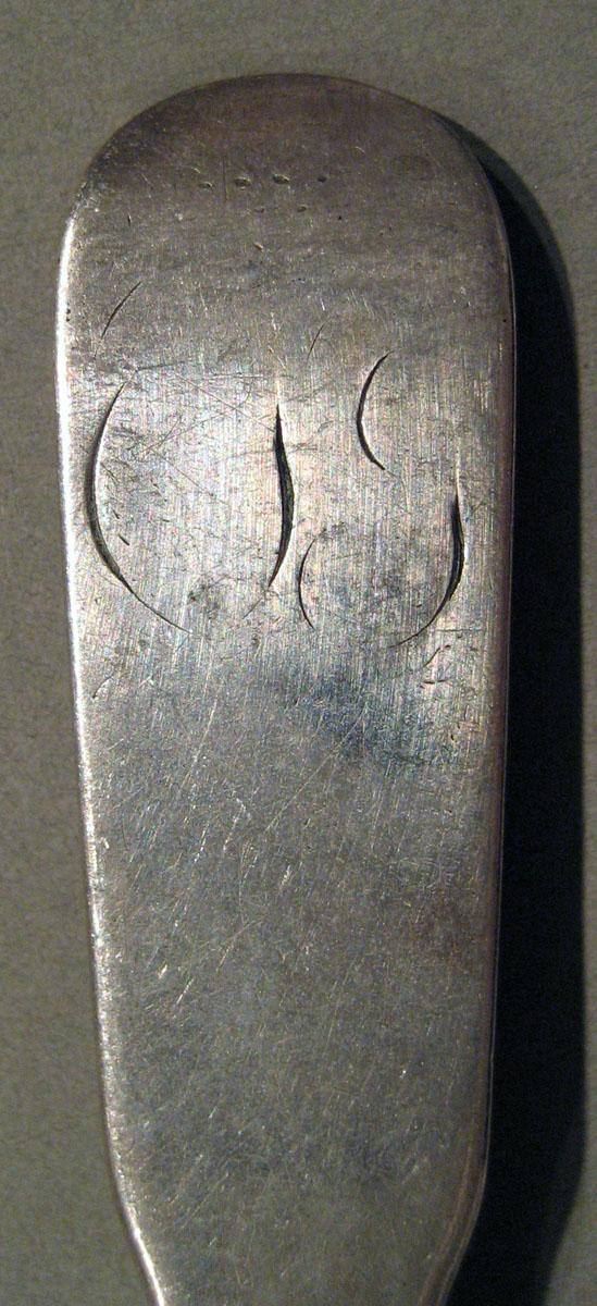 1998.0004.694 Silver Spoon engraving