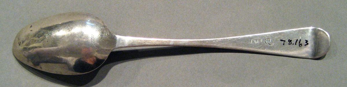 1998.0004.697 Silver Spoon underside