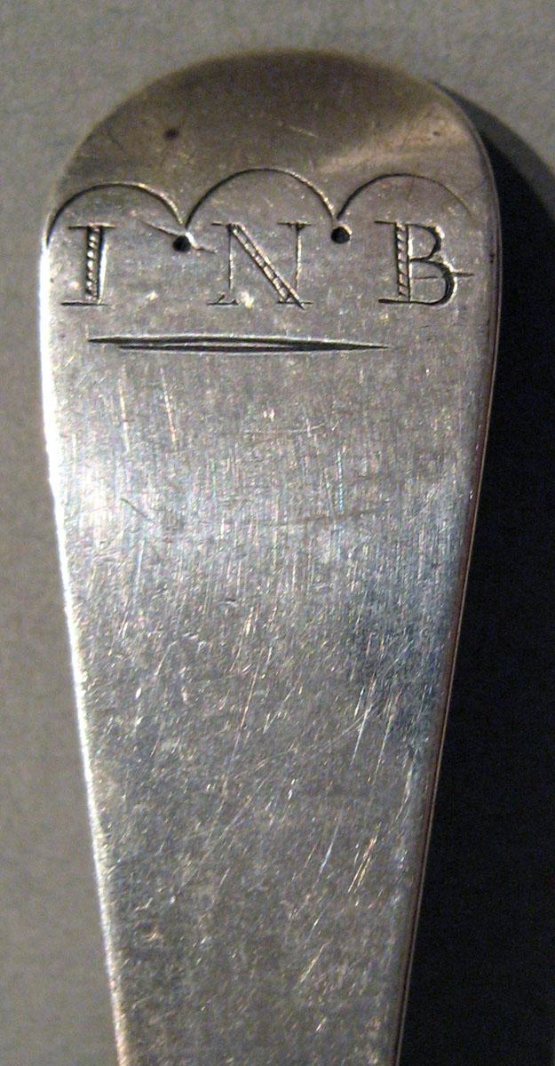 1998.0004.697 Silver Spoon engraving