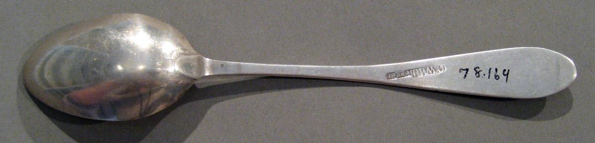 1998.0004.698 Silver Spoon underside