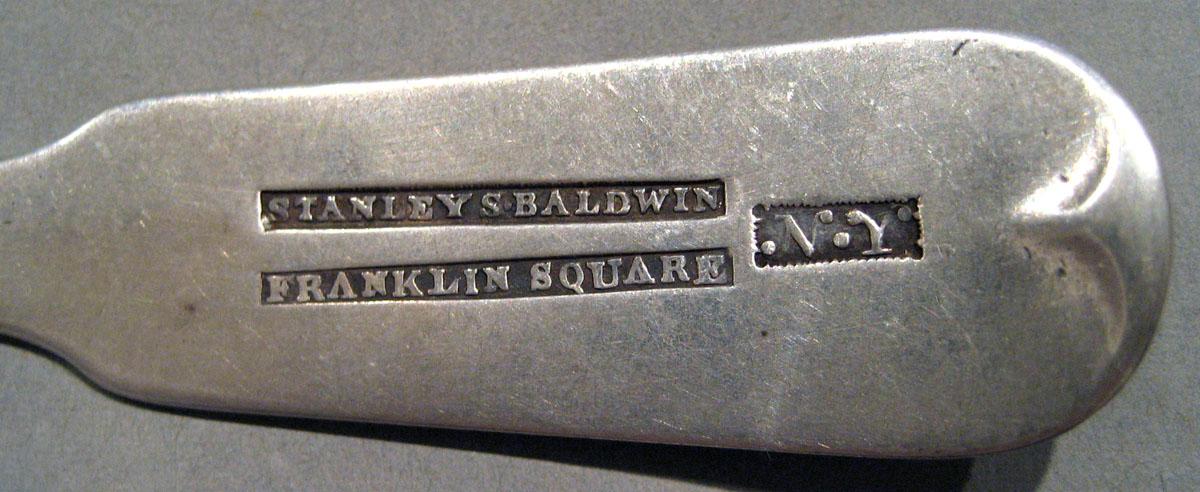 1998.0004.699 Silver Spoon mark
