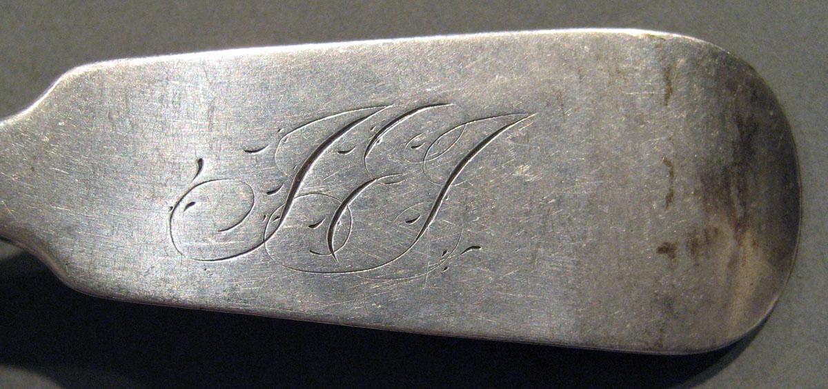 1998.0004.700 Silver Spoon engraving
