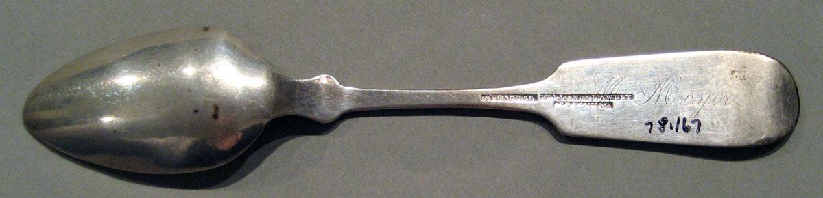 1998.0004.701 Silver Spoon underside
