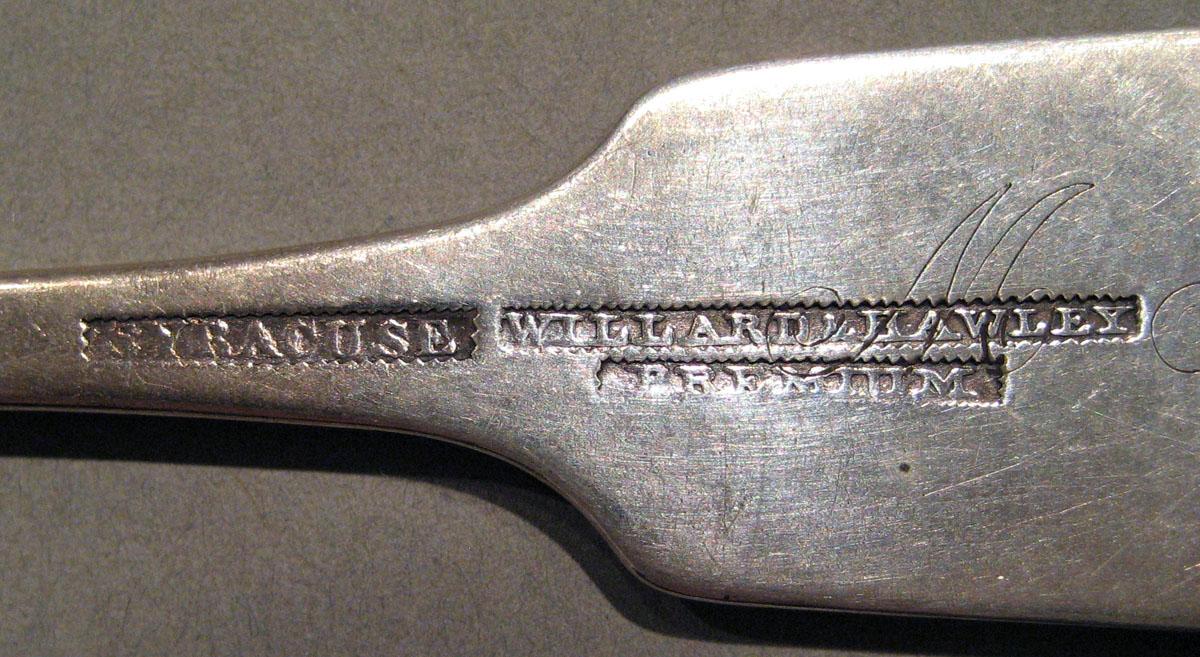 1998.0004.701 Silver Spoon mark