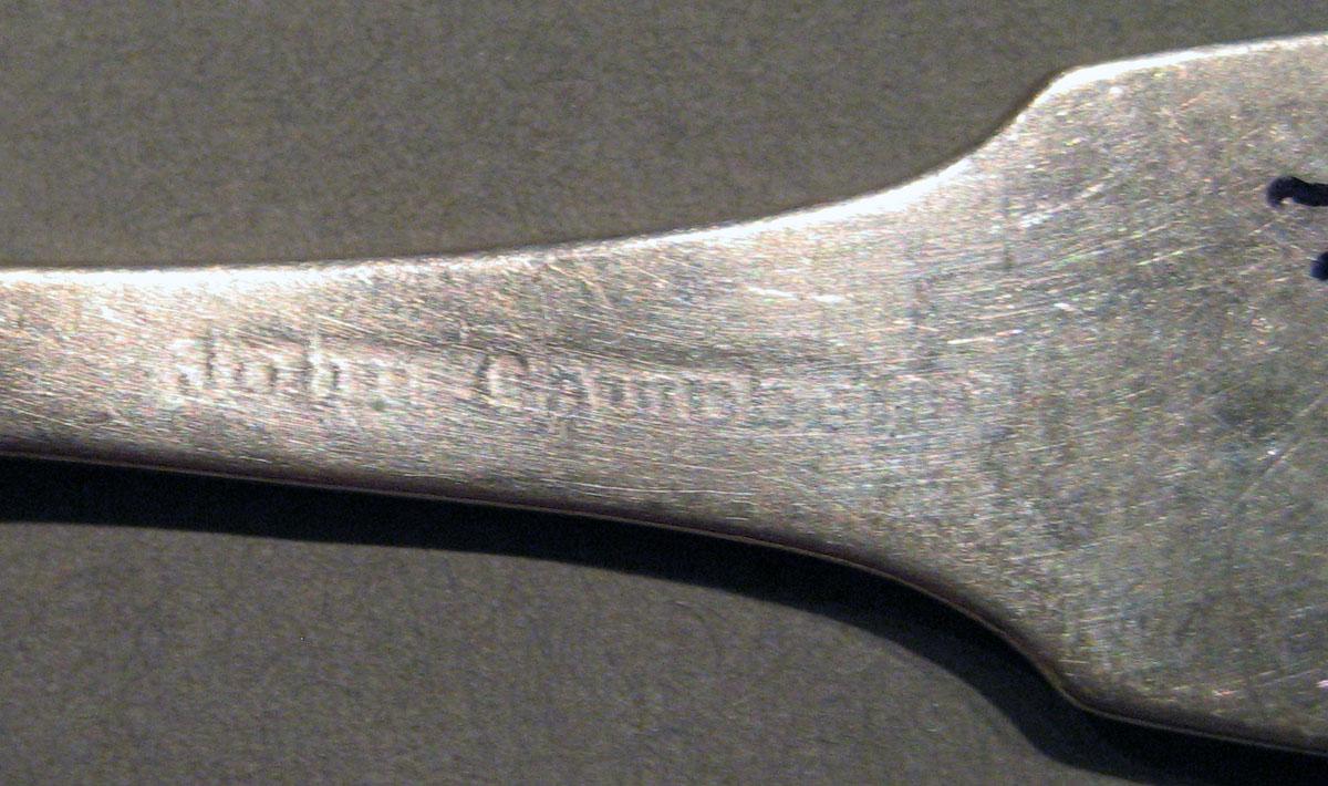 1998.0004.703.001 Silver Spoon mark
