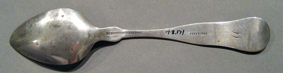 1998.0004.704 Silver Spoon underside