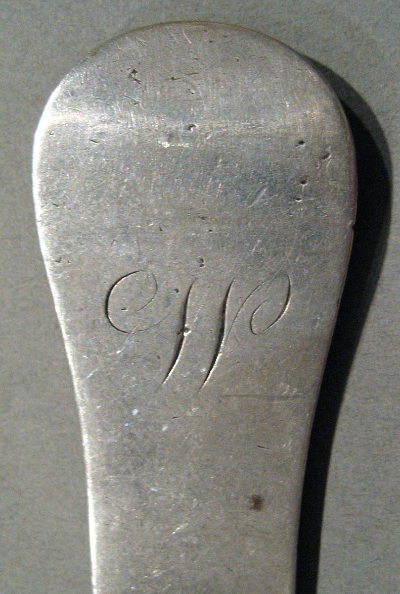 1998.0004.704 Silver Spoon engraving