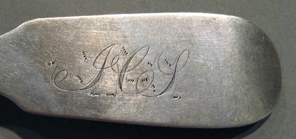 1998.0004.706.001 Silver Spoon engraving