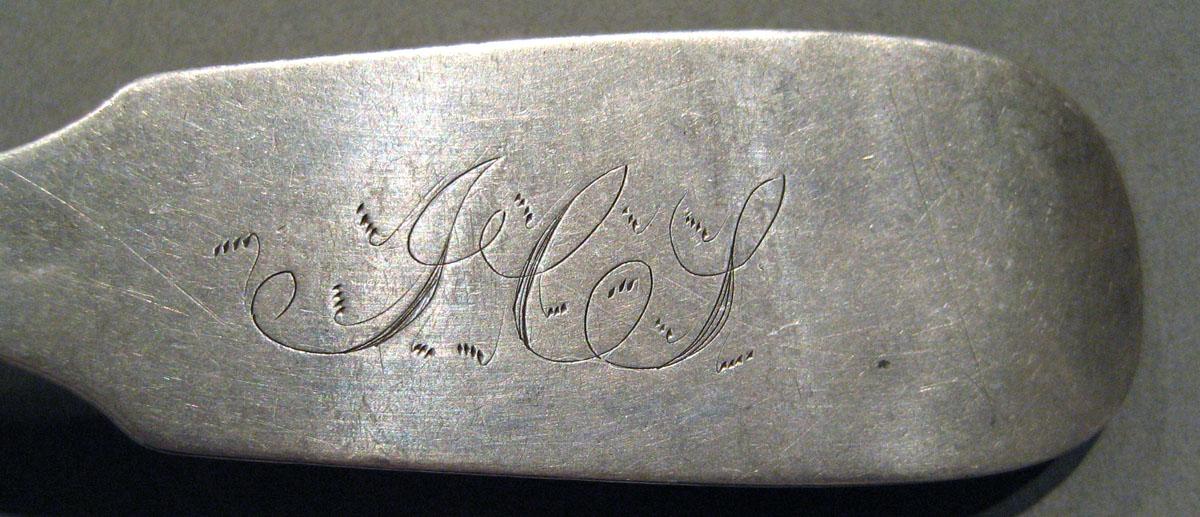 1998.0004.706.002 Silver Spoon engraving
