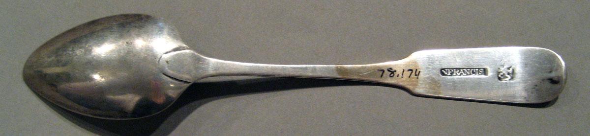 1998.0004.707 Silver Spoon underside