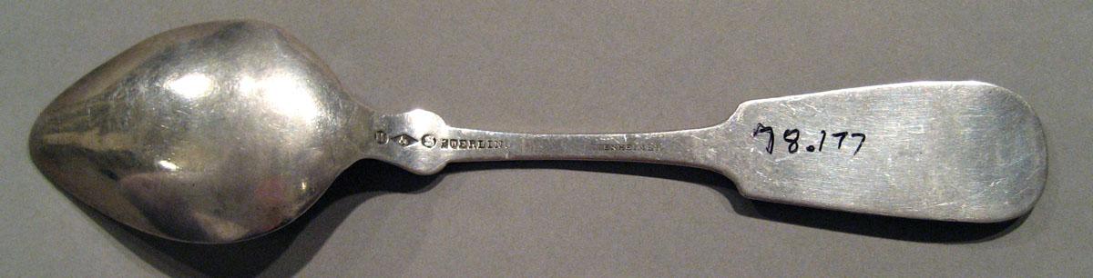 1998.0004.710 Silver Spoon underside
