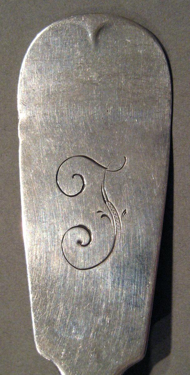 1998.0004.710 Silver Spoon engraving