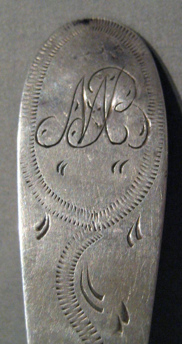 1998.0004.713 Silver Spoon engraving