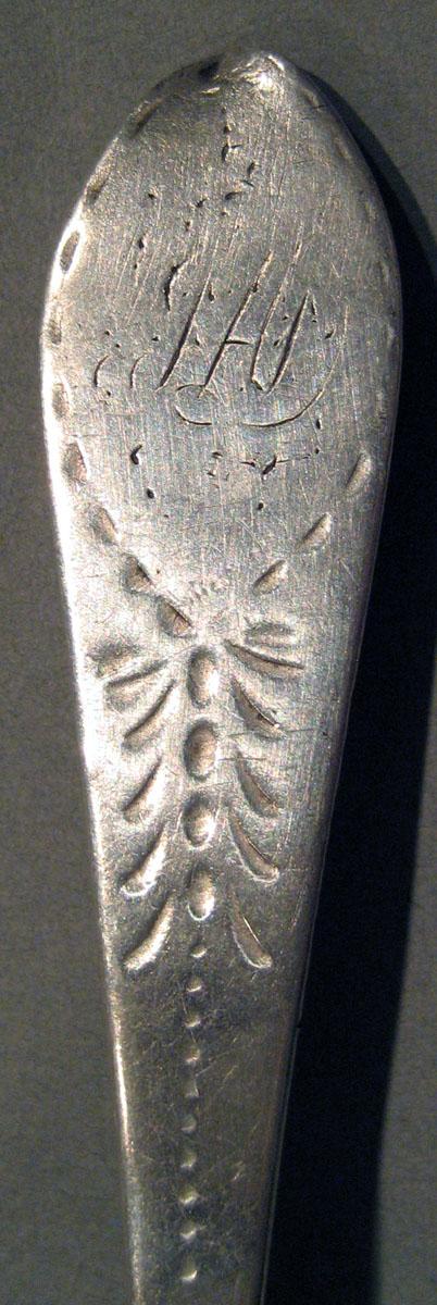 1998.0004.714 Silver Spoon engraving