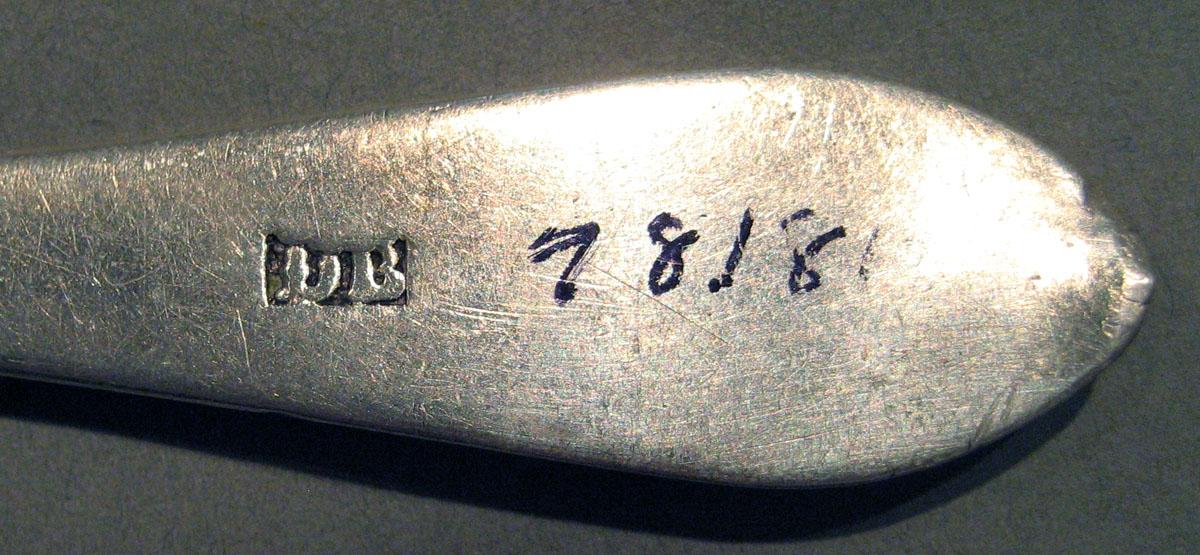 1998.0004.714 Silver Spoon mark