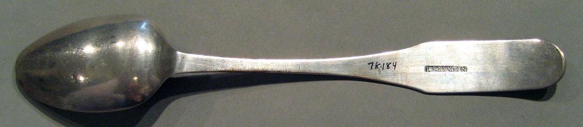 1998.0004.717 Silver Spoon underside