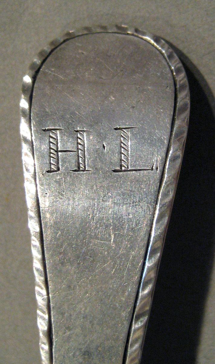 1998.0004.719.001 Silver Spoon engraving
