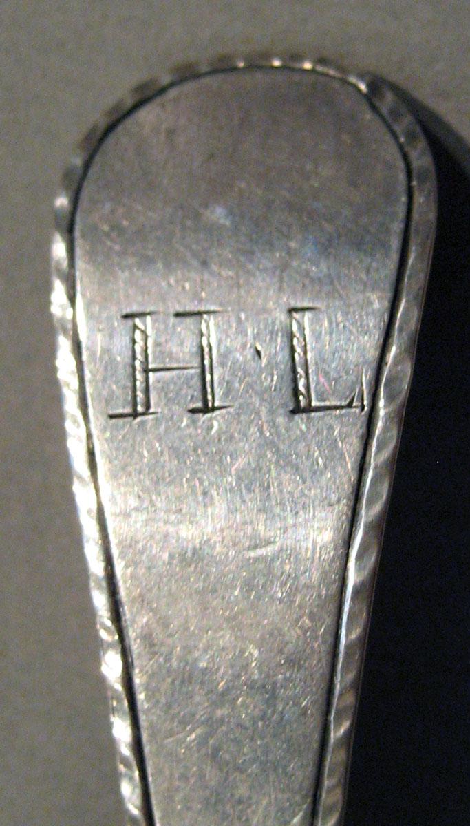 1998.0004.719.002 Silver Spoon engraving
