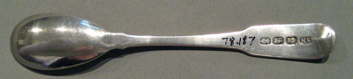 1998.0004.720 Silver Spoon underside