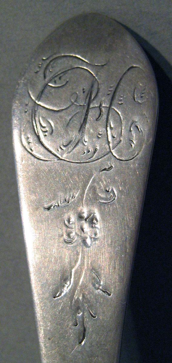 1998.0004.721 Silver Spoon engraving
