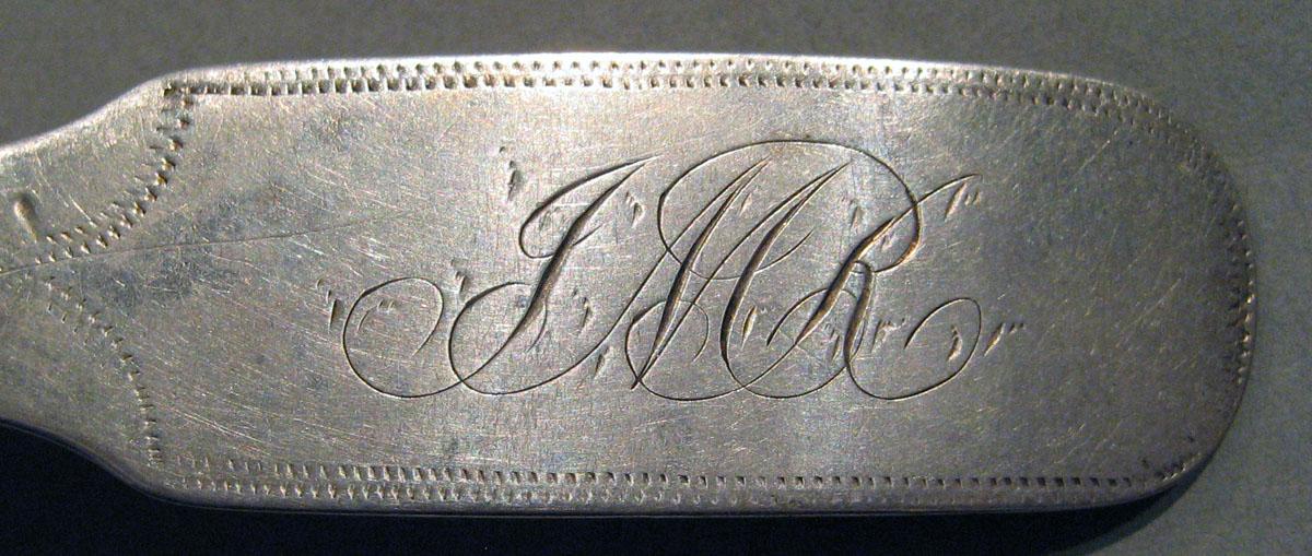 1998.0004.723 Silver Spoon engraving