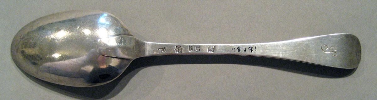 1998.0004.724 Silver Spoon underside