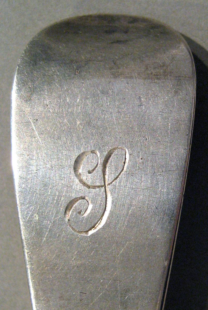 1998.0004.724 Silver Spoon engraving
