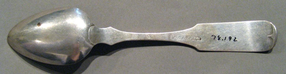 1998.0004.725 Silver Spoon underside