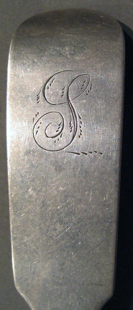 1998.0004.725 Silver Spoon engraving