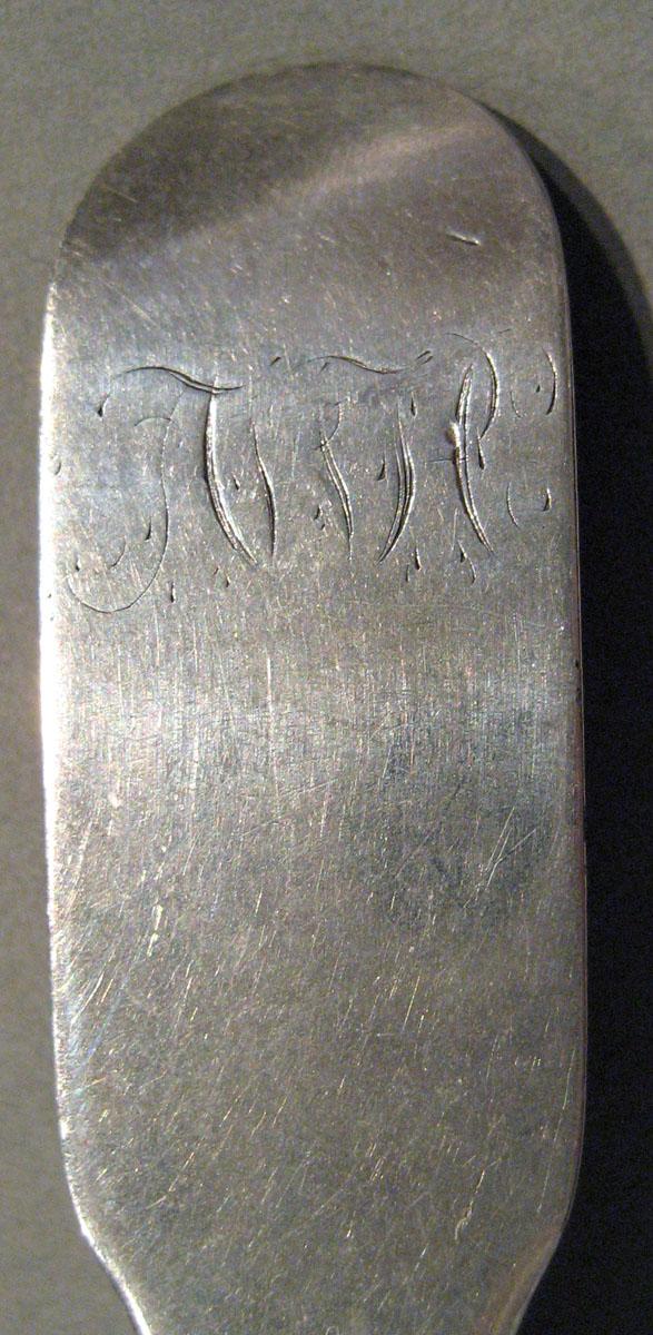 1998.0004.727 Silver Spoon engraving