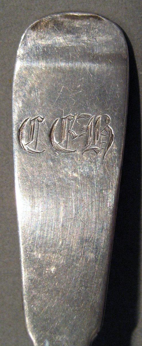 1998.0004.730 Silver Spoon engraving