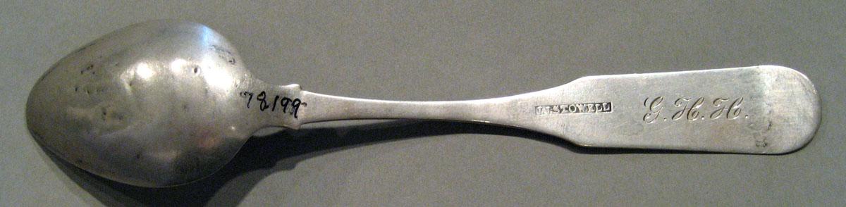 1998.0004.731 Silver Spoon underside