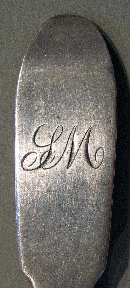 1998.0004.733 Silver Spoon engraving