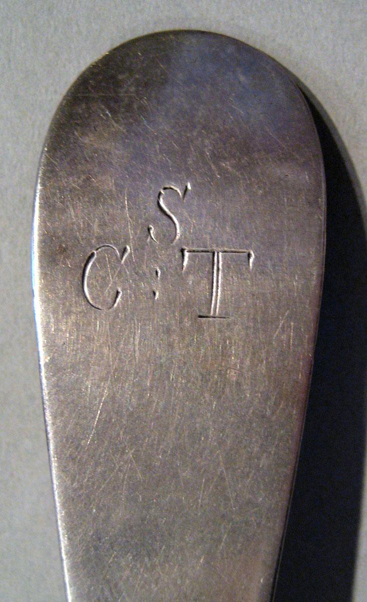 1998.0004.735 Silver Spoon engraving